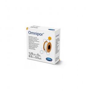 Hartmann Plaster OMNIPOR, włókninowy na kółku (1,25 cm x 5 m) – wyrób medyczny - zdjęcie produktu