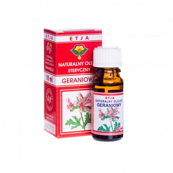 Olejek eteryczny geraniowy, przeciwbakteryjny i przeciwwirusowy (10 ml) - zdjęcie produktu