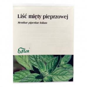 FLOS Liść mięty pieprzowej – zioła do zaparzania (50 g) - zdjęcie produktu