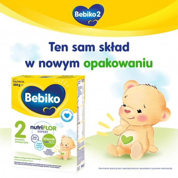 Bebiko 2 NUTRIflor Expert – mleko następne dla niemowląt (350 g) - zdjęcie produktu