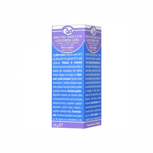 Płyn Lugola (Solutio Iodi Cum Glycerini) 20g - zdjęcie produktu