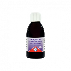 Hasco Gencjana 1% roztwór spirytusowy, 20 ml - zdjęcie produktu