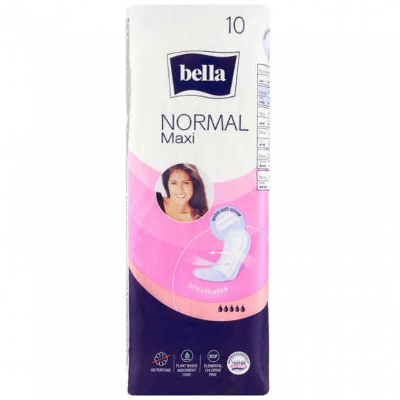 Podpaski BELLA Normal Maxi (10 sztuk) - zdjęcie produktu