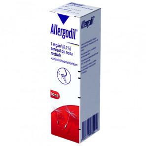 Allergodil 1mg/ml, aerozol do nosa – lek przeciwhistaminowy (10 ml) - zdjęcie produktu