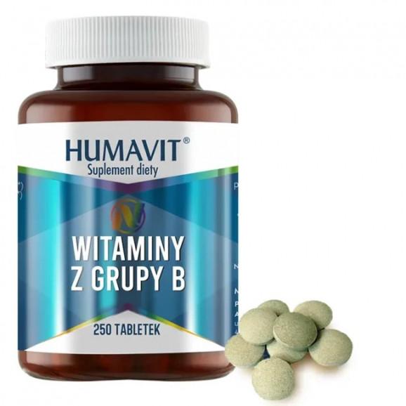 Humavit N Witaminy z grupy B, 250 tabletek - zdjęcie produktu