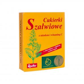 Reutter Cukierki Szałwiowe z miodem i witaminą C (50 g) - zdjęcie produktu