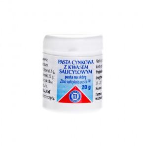 Pasta cynkowa z kwasem salicylowym 20 g - zdjęcie produktu