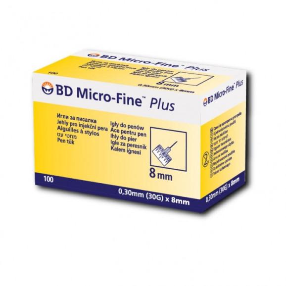 BD Micro-Fine Plus igły do penów insulinowych (30G 8 mm) - zdjęcie produktu