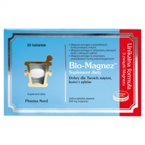 Bio-Magnez - suplement diety (30 tabletek) - zdjęcie produktu