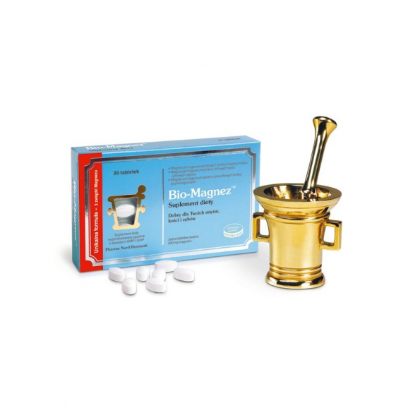 Bio-Magnez - suplement diety (30 tabletek) - zdjęcie produktu