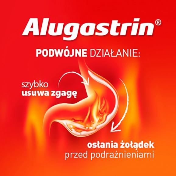 Alugastrin 340 mg – 20 tabletek do rozgryzania i żucia (lek bez recepty) - zdjęcie produktu