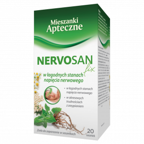 Nervosan fix – zioła do zaparzania w saszetkach (20 szt.) - zdjęcie produktu