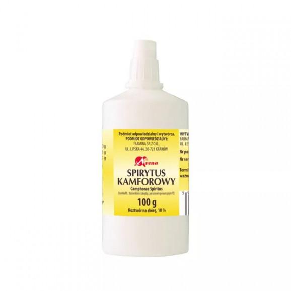 Spirytus kamforowy Farmina – roztwór na skórę (100 g) Spirytus kamforowy Farmina – roztwór na skórę (100 g) - zdjęcie produktu