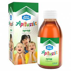 Apitussic Syrop wykrztuśny 120 ml - zdjęcie produktu