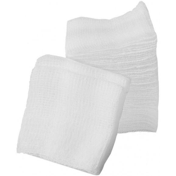 Matocomp Kompresy jałowe, 17-nitkowe, 8-warstwowe, 10 x 10 cm, 3 sztuki - zdjęcie produktu