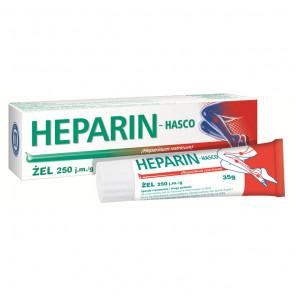 Heparin Hasco żel 250 j.m./g (35 g) - zdjęcie produktu