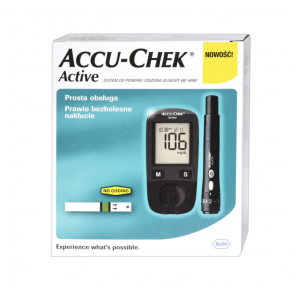Glukometr Accu-Chek Active — wyrób medyczny (1 szt.) - zdjęcie produktu