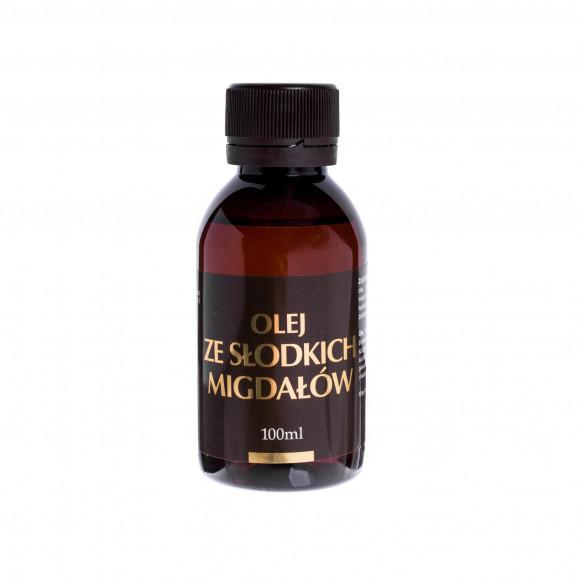 Olej ze Słodkich Migdałów – kosmetyk naturalny (100 ml) Olej ze Słodkich Migdałów – kosmetyk naturalny (100 ml) - zdjęcie produktu