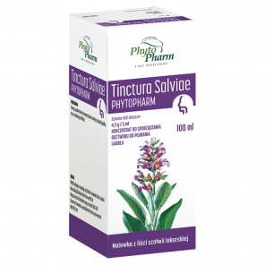 Tinctura Salviae Phytopharm - nalewka z szałwii, 100 ml - zdjęcie produktu