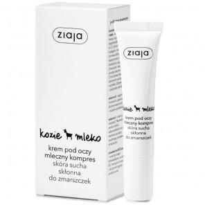 Ziaja Kozie Mleko Krem pod oczy Mleczny kompres (15 ml) - zdjęcie produktu