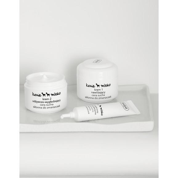 Ziaja Kozie Mleko Krem pod oczy Mleczny kompres (15 ml) - zdjęcie produktu