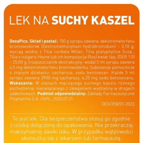 DEXAPico syrop przeciwkaszlowy (115 ml) - zdjęcie produktu