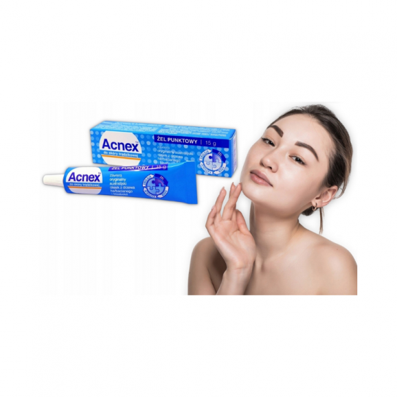 Acnex, żel punktowy do skóry trądzikowej, 15 g - zdjęcie produktu