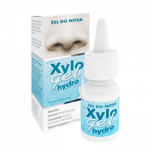 Żel do nosa Xylogel Hydro (10 g) - ulga w katarze Żel do nosa Xylogel Hydro (10 g) - ulga w katarze - zdjęcie produktu