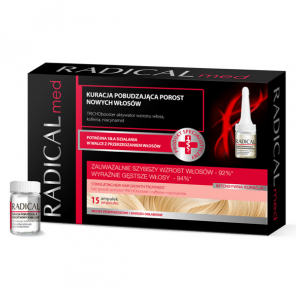 Radical Med Kuracja na porost włosów, ampułka 5 ml, 15 szt. - zdjęcie produktu
