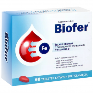 Biofer, tabletki, 60 szt. - zdjęcie produktu