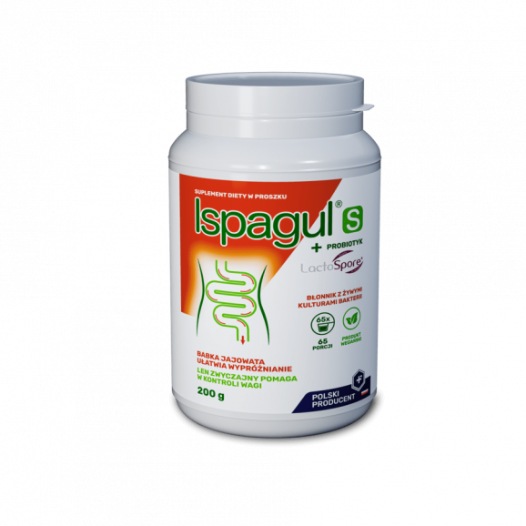 Farmapol Ispagul S + Probiotyk, proszek, 200 g Farmapol Ispagul S + Probiotyk, proszek, 200 g - zdjęcie produktu