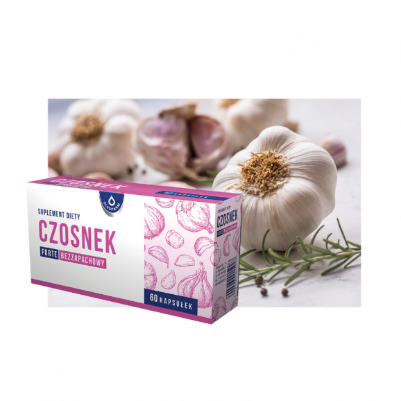 Czosnek Forte Bezzapachowy, kapsułki, 60 szt. - zdjęcie produktu