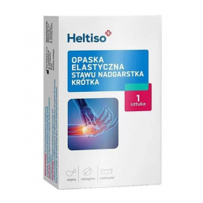 Heltiso opaska elastyczna stawu nadgarstkowego krótka, rozmiar M, 1 szt. - zdjęcie produktu