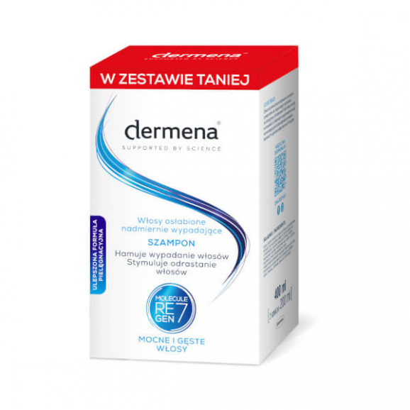 Dermena Szampon przeciw wypadaniu włosów – 2 x 200 ml Dermena Szampon przeciw wypadaniu włosów – 2 x 200 ml - zdjęcie produktu