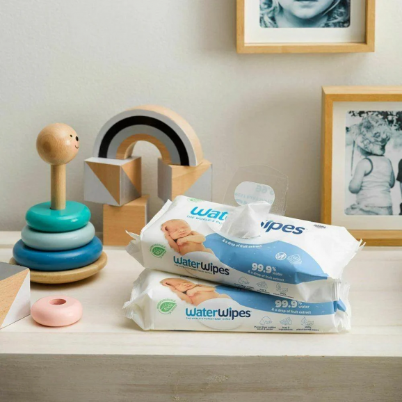 WaterWipes BIO Chusteczki nawilżane, 4 x 60 szt. WaterWipes BIO Chusteczki nawilżane, 4 x 60 szt. - zdjęcie produktu