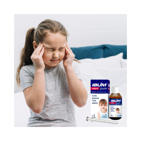 Ibum Forte Pure 200 mg/ 5 ml, zawiesina doustna dla dzieci od 3 miesiąca, 100 g - zdjęcie produktu