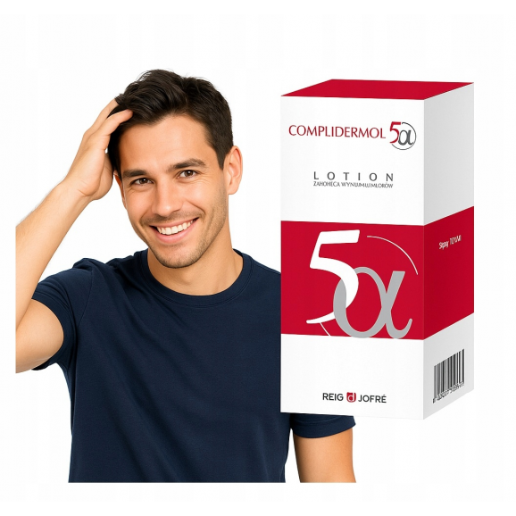 Complidermol 5 alfa, lotion do włosów, 120 ml - zdjęcie produktu