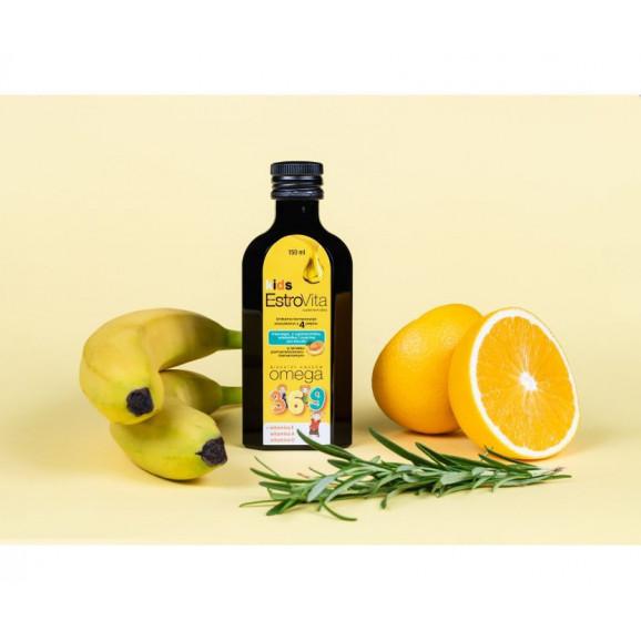 EstroVita Kids Omega 3-6-9, suplement diety (płyn, 150 ml) - zdjęcie produktu