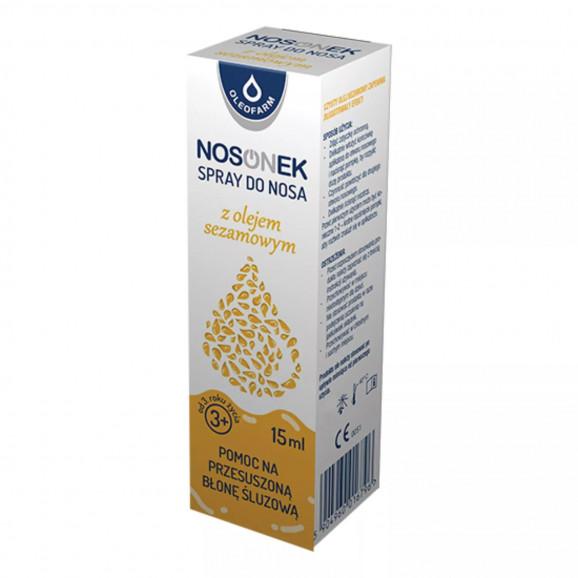 Nosonek Spray, do nosa,z olejem sezamowym, od 3 lat, 15 ml - zdjęcie produktu