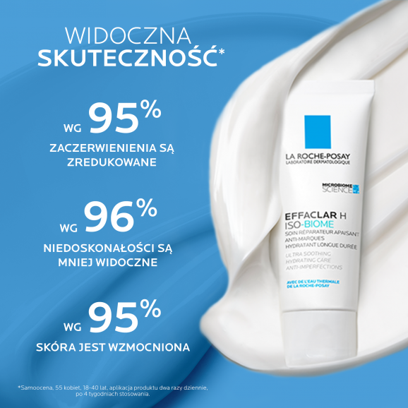 La Roche-Posay Effaclar H Iso-Biome – krem nawilżający (40 ml) - zdjęcie produktu