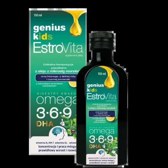 EstroVita Genius Kids – suplement diety (150 ml) - zdjęcie produktu
