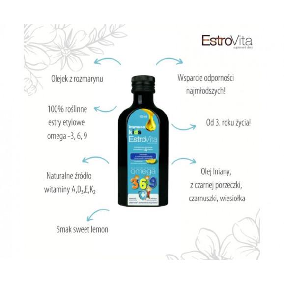 EstroVita Immuno Kids – suplement diety (150 ml) - zdjęcie produktu