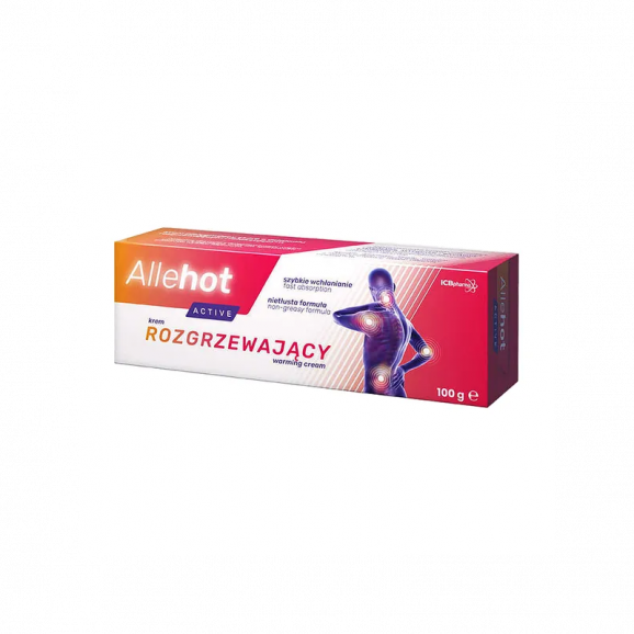 AlleHot Active Krem rozgrzewający, 100g - zdjęcie produktu