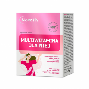 Novativ Multiwitamina Dla Niej – suplement diety (60 tabletek) - zdjęcie produktu