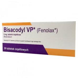 Bisacodyl VP 5 mg 30 tabletki dojelitowe - zdjęcie produktu