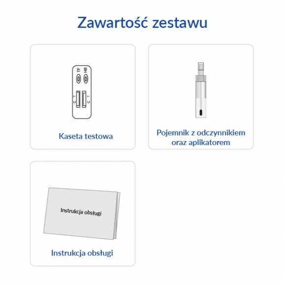 Diather Test Krew Utajona Combo – wyrób medyczny (domowy test, 1 sztuka) - zdjęcie produktu
