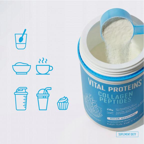 Vital Proteins Collagen Peptides, smak neutralny, 567 g - zdjęcie produktu