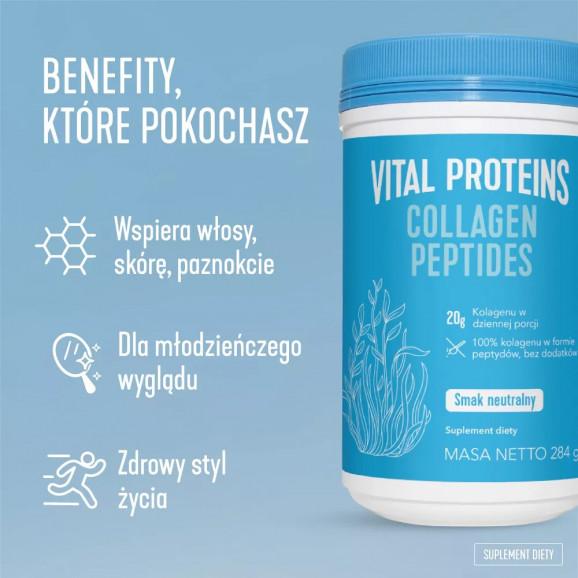 Vital Proteins Collagen Peptides, smak neutralny, 284 g - zdjęcie produktu