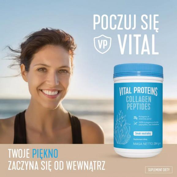 Vital Proteins Collagen Peptides, smak neutralny, 284 g - zdjęcie produktu