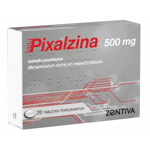 Pixalzina 500 mg, tabletki powlekane, 20 szt. - zdjęcie produktu